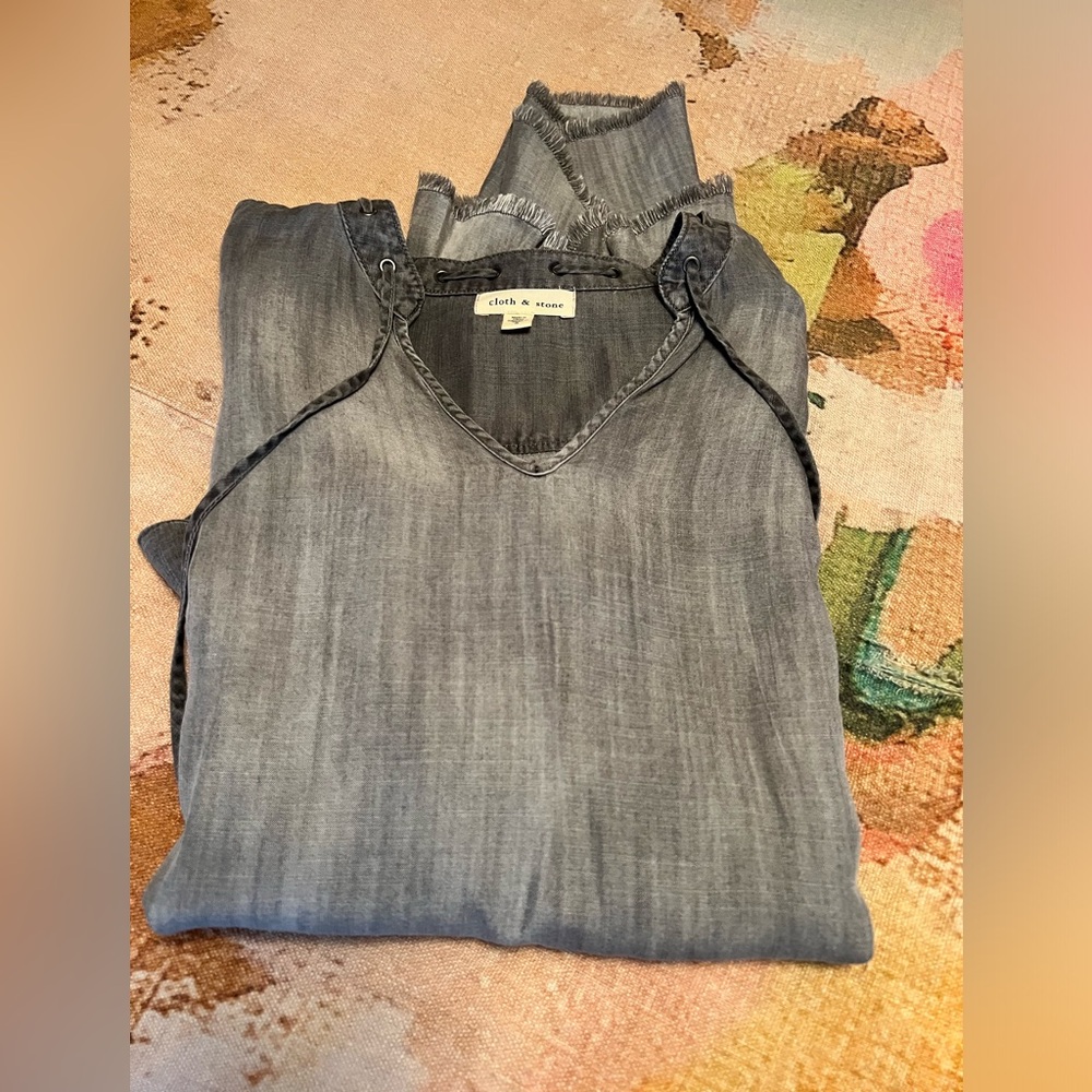 Cloth & Stone black dress, size small.